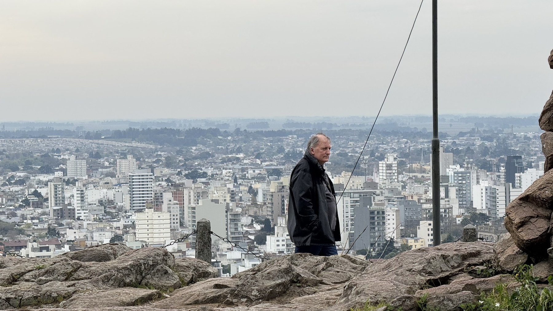 Tandil desde las alturas.