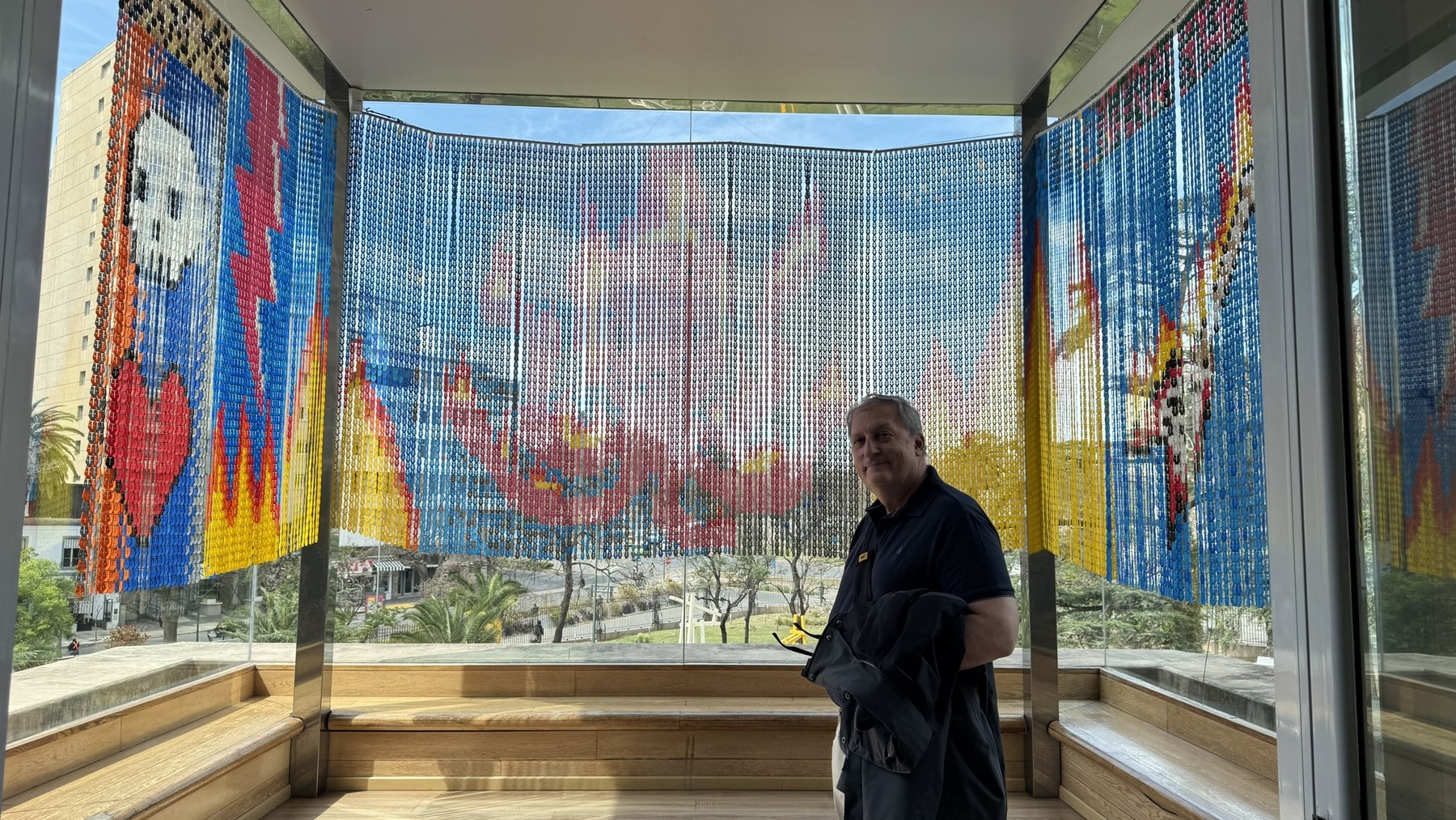 Arte contemporáneo en el Museo Evita Palacio Ferreyra.