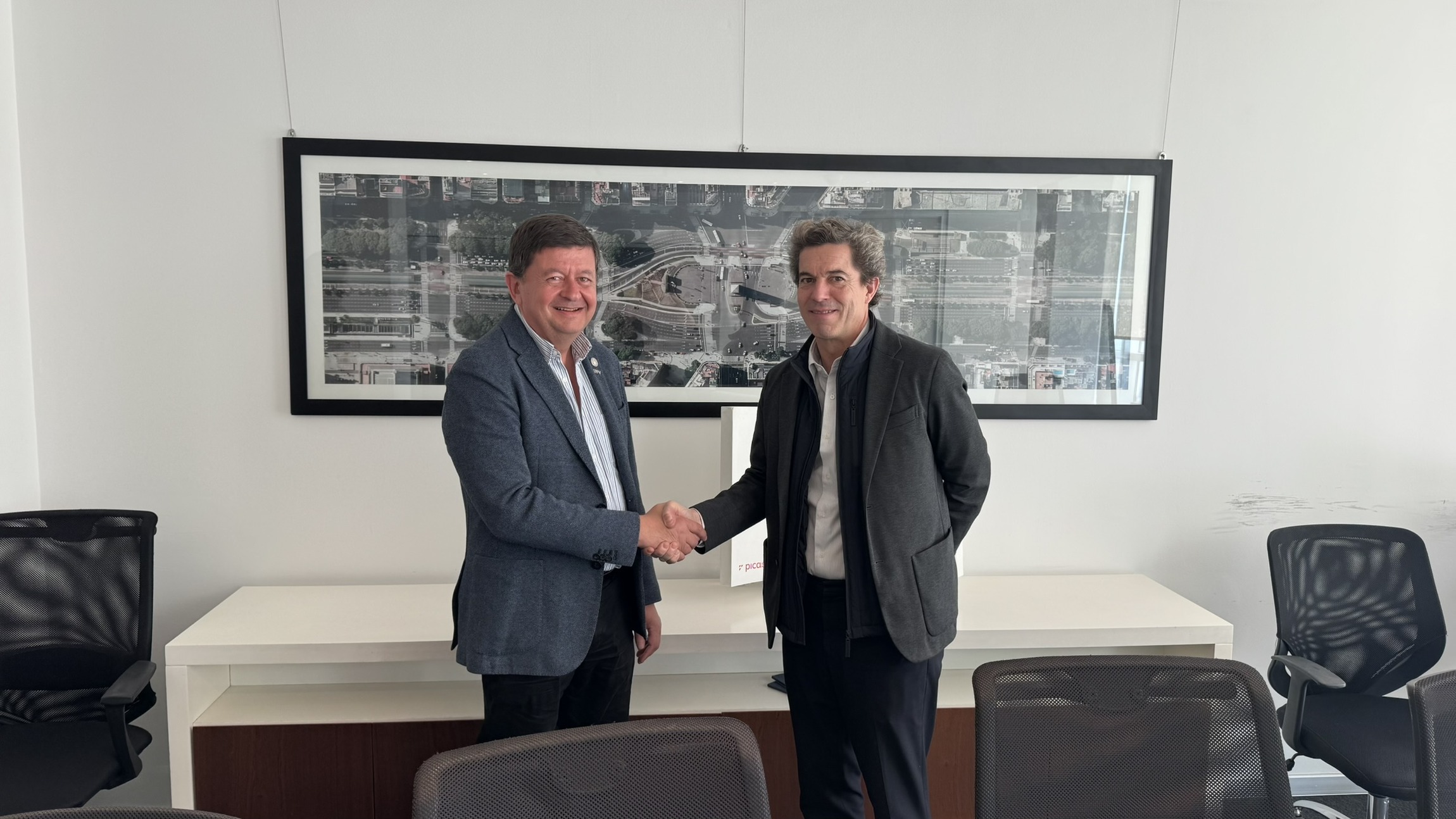 Con Pablo Bereciartua, ministro de Movilidad e Infraestructura de la Ciudad Autónoma de Buenos Aires.